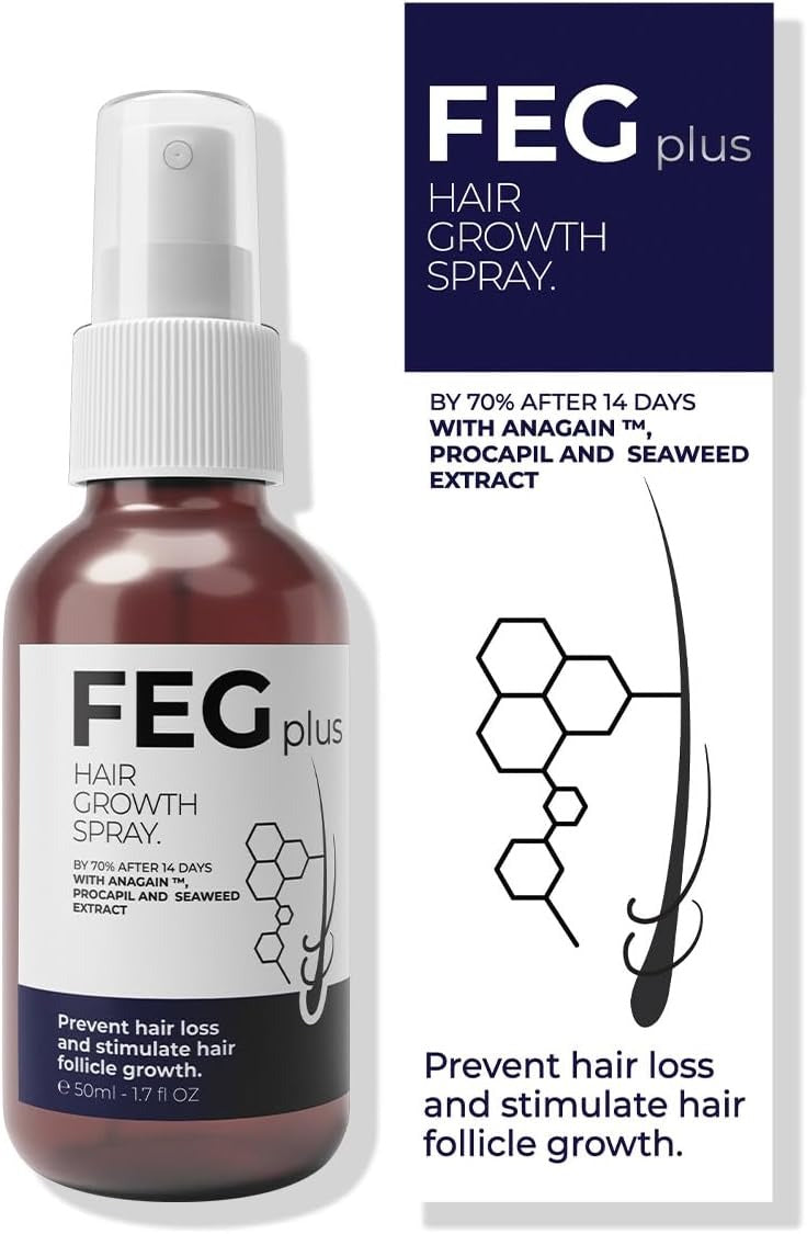 FEG Plus Hair Growth Spray for Head and Beard