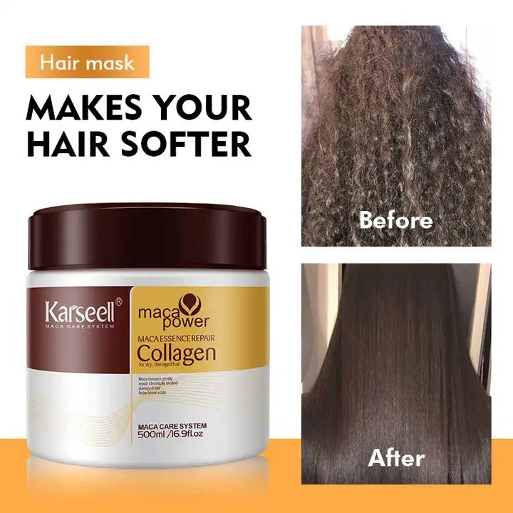 🔥Hot Sale 47% OFF 🔥Karseell Maca Power Collagen Hair Mask