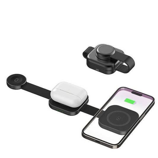 3-in-1 Wireless Foldable Charger for Apple Devices